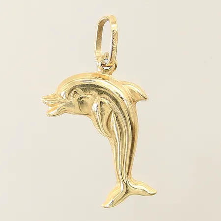 Hänge delfin 35x18mm 18K Vikt: 2,8 g
