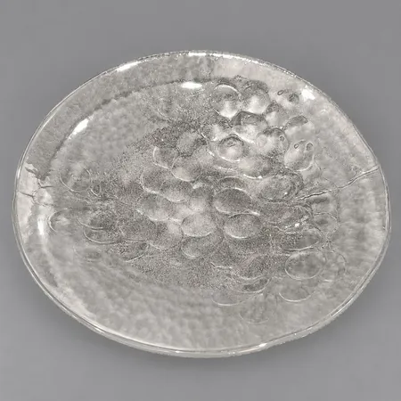 Fat Grapes, Ann Wärff, Kosta Boda, Ø ca 34cm, kraftigt brukslitage, glas Skickas med paket.