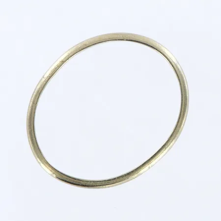 Ring slät skev bredd: 2mm, vitguld, gravyr, 18K Vikt: 2,5 g