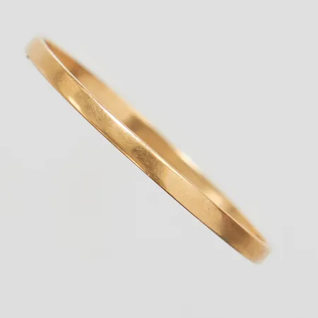 Ring slät stl:17½ bredd: 1,3mm, 18K Vikt: 0,5 g