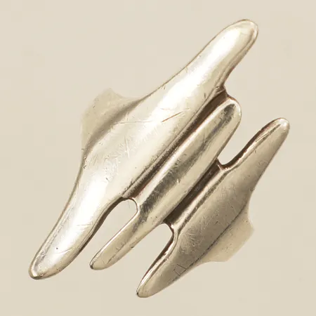 Ring stl:17¼, bredd 3,5-32mm silver 925/1000 Vikt: 5,2 g