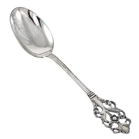 6 kaffeskedar Vikingros längd 114mm, silver 830/1000 60,0g.