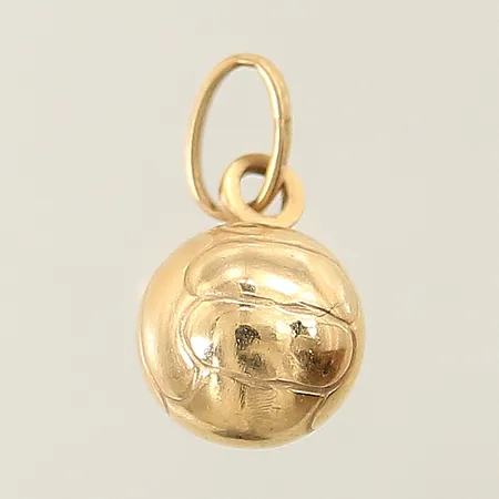Hänge volleyboll 20x10mm 18K Vikt: 1,2 g