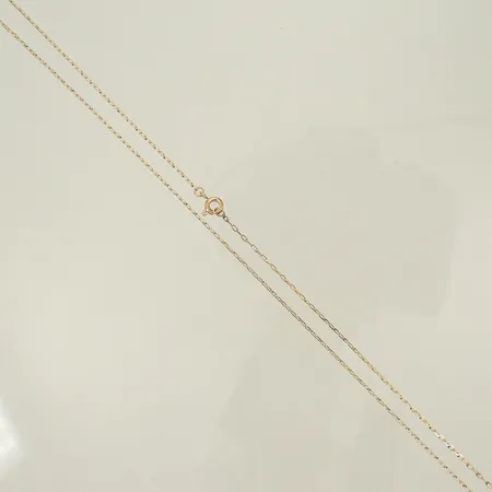 Halskedja ankar, längd 55,5cm, bredd 1mm, 18K Vikt: 2,3 g