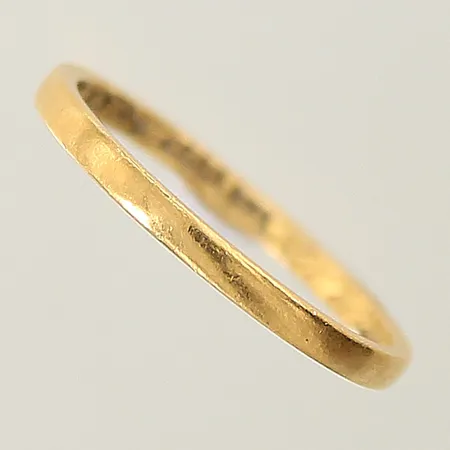 Ring slät stl:16½ bredd 1,7mm gravyr 23K Vikt: 1,8 g