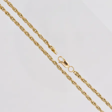 Kedja Cordell längd 55cm bredd 2,8mm defekt låsögla 18K Vikt: 17,4 g