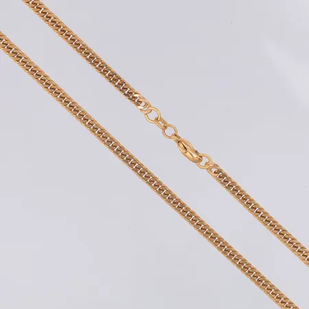 Kedja Pansar Guldfynd 47,8cm bredd 3,5mm, 18K Vikt: 22,9 g