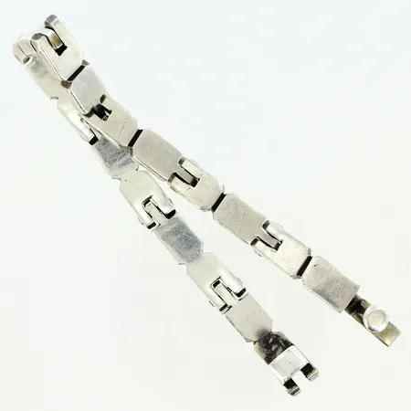 Armband längd 18,5cm bredd 6,5mm, Mexico silver 925/1000 Vikt: 40 g