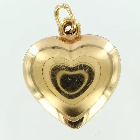 Hänge hjärta 26x12mm 18K Vikt: 0,8 g