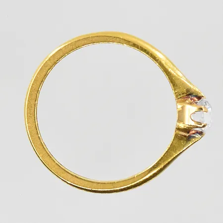 Diverse defekt guld med sten, 23K. Vikt: 3,7 g