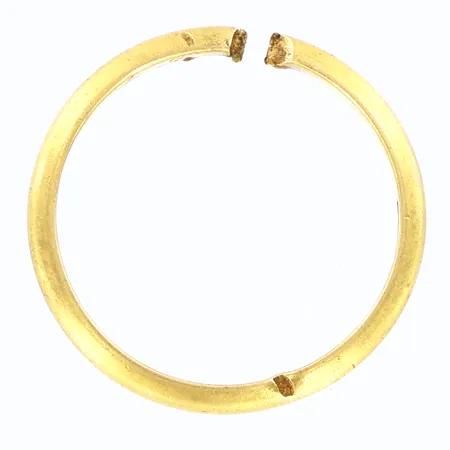 Ring slät avklippt gravyr 20K Vikt: 3,8 g