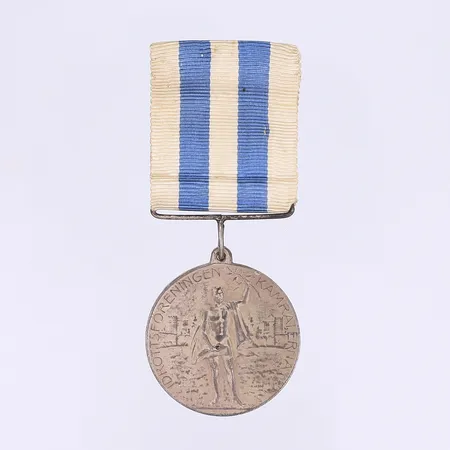 Medalj Idrottsföreningen Kamraterna Ø30mm silver 830/1000 Vikt: 11,9 g