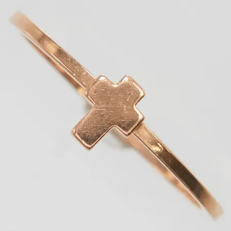 Ring kors Isabel Lennse stl:18½, bredd 1-6mm, 14K Vikt: 1,4g Vikt: 1,4 g
