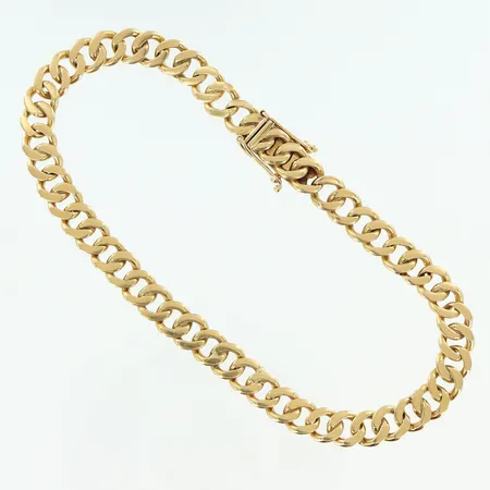 Armband Pansar längd 19cm, bredd 5mm, 18K Vikt: 12,9 g