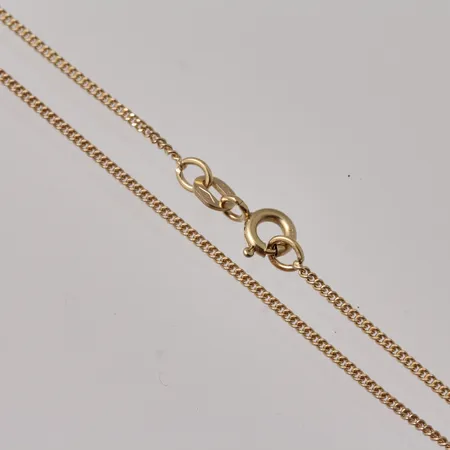 Kedja 40cm pansar bredd 1,2mm, Balestra, 18K, 2,53g.