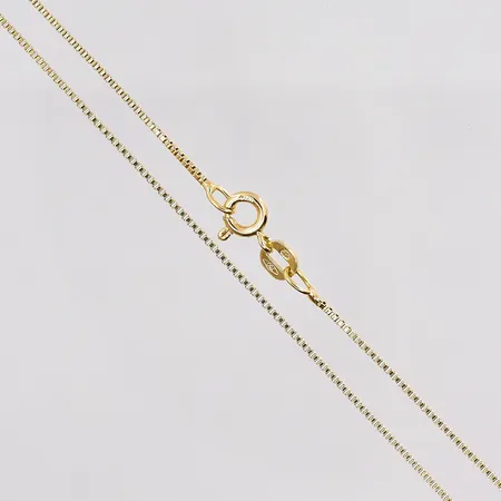 Kedja Venezia längd 41cm bredd 0,8mm 18K Vikt: 2,6 g
