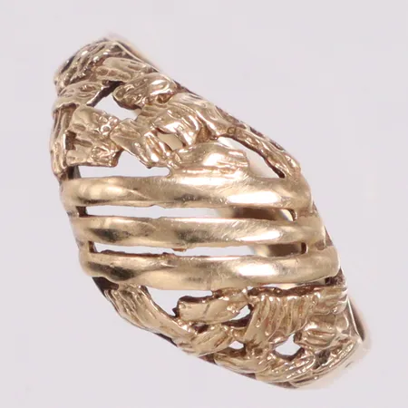 Ring stl:18¼ 18K Vikt: 2,5 g