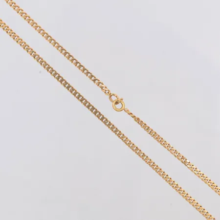 Kedja Pansar Hedbergs längd 45,6cm bredd 2,8mm, 18K Vikt: 8,9 g Skickas med postpaket.