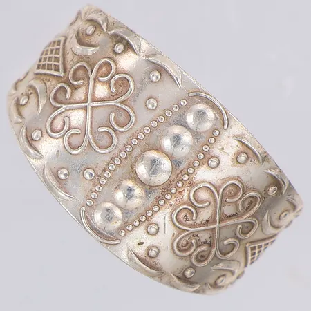 Ring Norrbotten Boströms stl:21, 925/1000 silver Vikt: 6,6 g