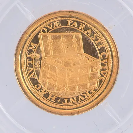 Mynt Europa Häc Avtem Ovä Parasti Cvivs, Ø14mm, 14K Vikt: 0,8 g