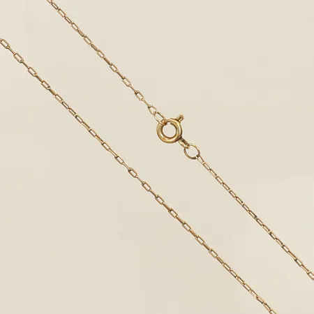 Kedja Ankar längd 51cm bredd 1mm 18K Vikt: 1,8 g