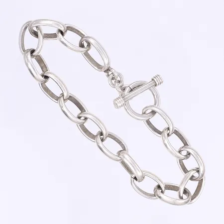 Armband 19cm, bredd 19mm, silver 925/1000 Vikt: 23,2 g