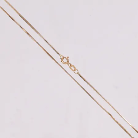Kedja Venezia längd 40cm bredd 1mm 18K Vikt: 2,1 g