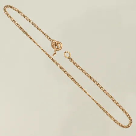 Armband pansar, ca19,5cm, bredd 1,5mm, defekt lås, 18K Vikt: 1,9 g