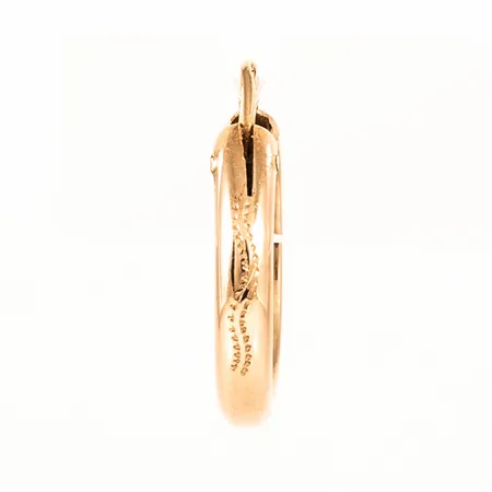 En creol Ø16,5mm bredd 3mm, 14K 1,1g.
