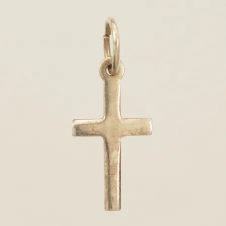 Hänge kors 26mm inklusive öglan bredd 11,2mm silver 925/1000 Vikt: 0,9 g