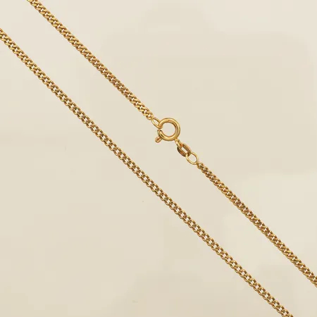 Kedja Pansar längd 45,5cm bredd 2,3mm Balestra 18K Vikt: 8,7 g