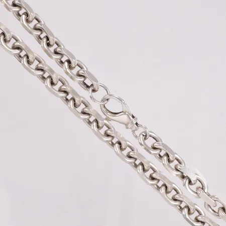 Kedja Ankarlänk längd 51cm bredd 9mm silver 925/1000 Vikt: 118 g