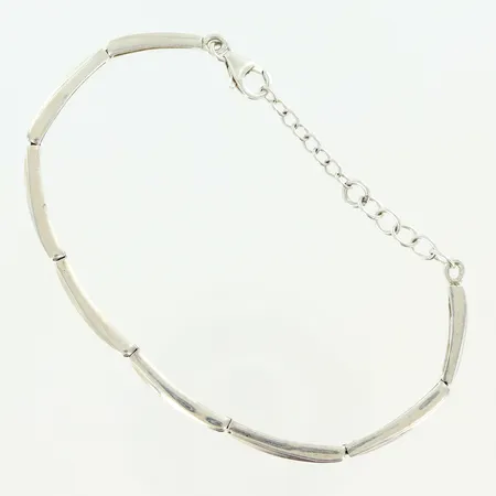 Armband Guldfynd längd 18-21cm, bredd 3mm, silver 925/1000 Vikt: 9,2 g
