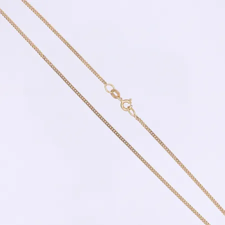 Halskedja GHA pansarlänk längd 42mm, bredd 1,5mm, 18K Vikt: 4,2 g