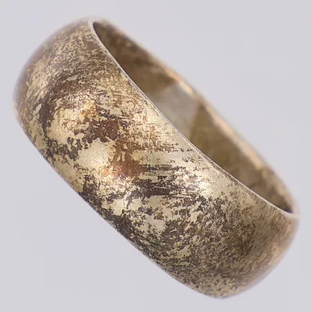 Ring slät stl:16, silver 925/1000 Vikt: 5,3 g