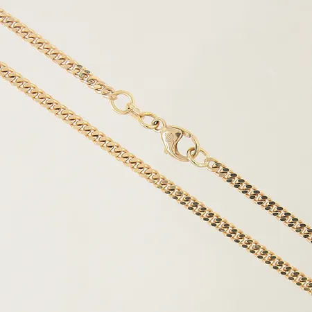 Kedja Pansar Balestra längd 50cm bredd 2,9mm 18K Vikt: 16 g