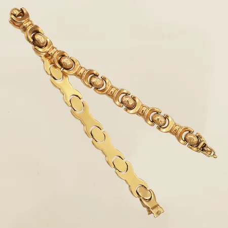 Armband längd 19cm bredd 7,4mm 18K Vikt: 11,3 g