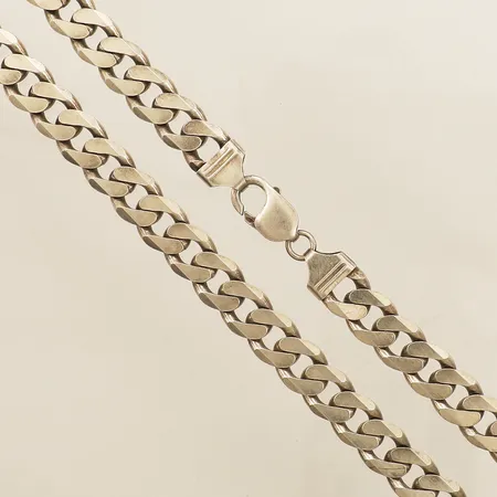 Kedja Pansar längd 50cm bredd 11mm GHA 925/1000 silver Vikt: 87,1 g
