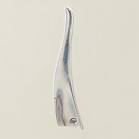 Hänge med diamant ca 0,01ct 30x7mm GHA silver 925/1000  Vikt: 1,5 g