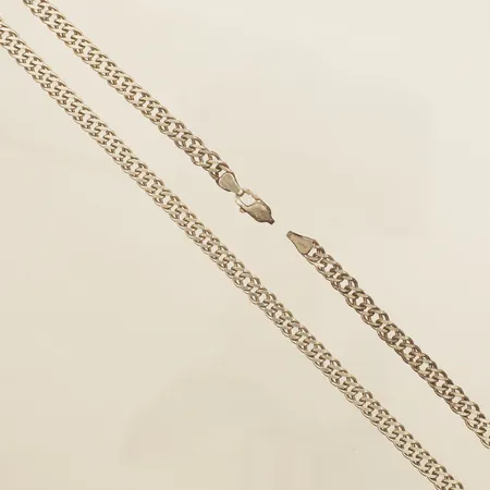 Kedja längd 49cm bredd 5,6mm defekt lås silver 925/1000 Vikt: 22,9 g