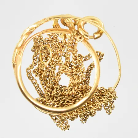 Diverse defekt guld, 18K. Vikt: 2,7 g