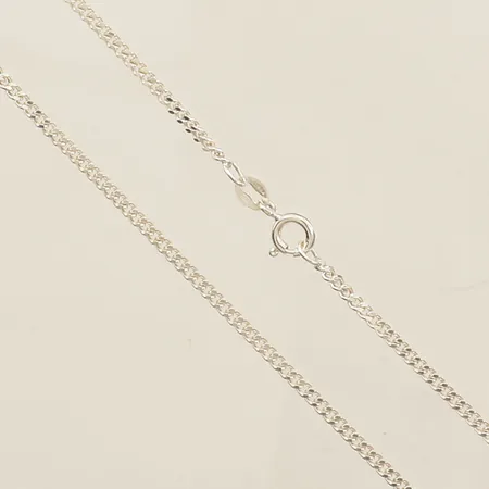 Kedja Pansar längd 50cm bredd 2mm silver 925/1000 Vikt: 6 g