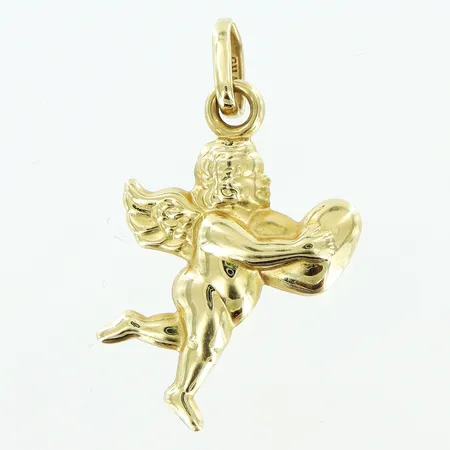 Hänge ängel 23x12mm, 18K Vikt: 0,7 g
