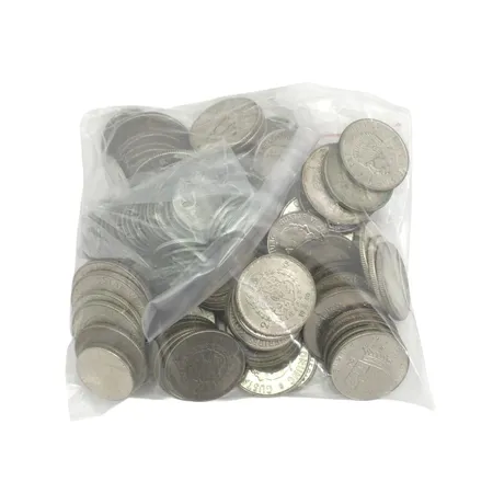 Parti svenska silvermynt 400-830/1000 finvikt cirka 840g Vikt: 840 g