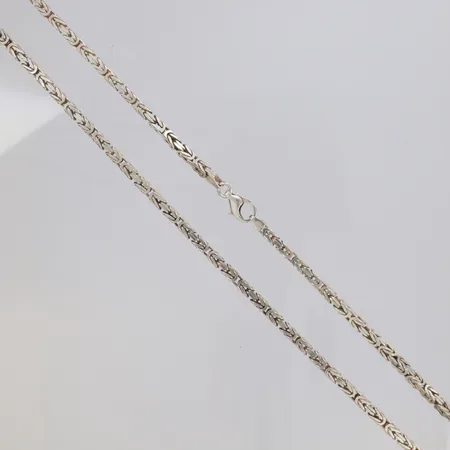 Kedja Kejsar längd 62,5cm, bredd 4mm, 925/1000 silver Vikt: 52,3 g