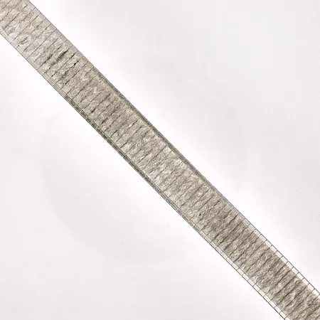 Armband längd 19cm, bredd 15mm, kistlås, 835/1000 Silver Vikt: 26,8 g