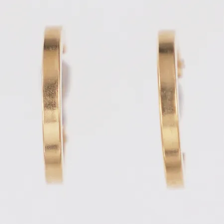 Örhängen längd 18mm, bredd 16mm, 18K Vikt: 1,8 g