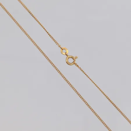 Kedja Pansar längd 41cm, bredd 1mm, 18K Vikt: 2,2 g