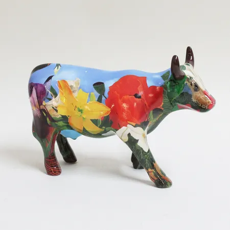 Figurin Cow Parad längd ca 16cm, höjd ca 9,5cm