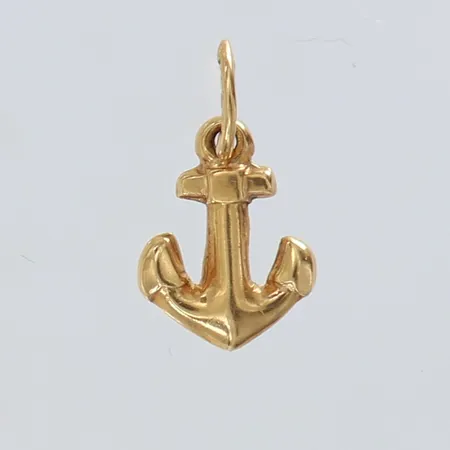 Hänge ankar 14x8mm 18K Vikt: 0,3 g